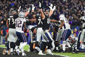 New England Patriots v Baltimore Ravens